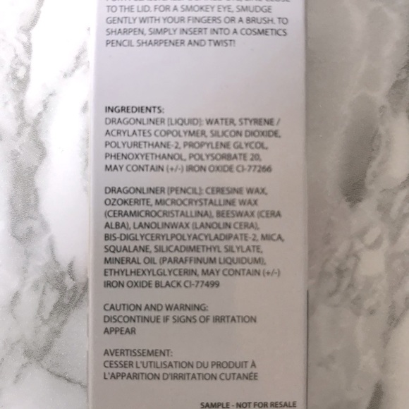 Sephora Makeup Qveen Studio Dragon Duo Black Eyeliner Set Poshmark